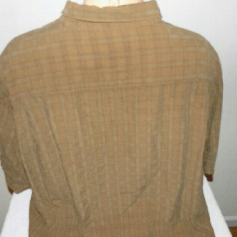 5.11 Tactical Series Brown Snap Button Down - Picture 2 of 3